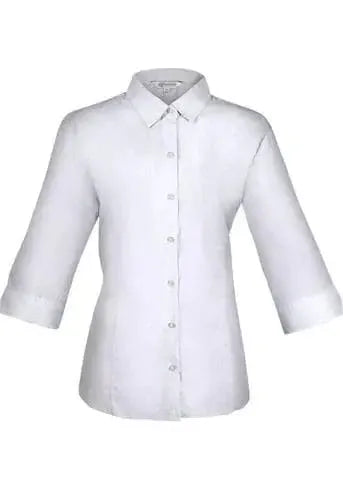 Aussie Pacific Ladies Belair 3/4 Sleeve Shirt 2905T Corporate Wear Aussie Pacific Silver 4